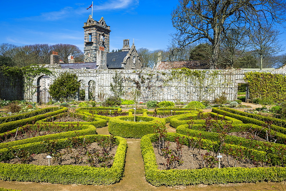 La Seigneurie house and gardens, Sark, Channel Islands, United Kingdom, Europe