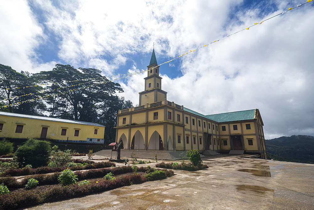 Church of St. Matthew, Maubisse, East Timor, Southeast Asia, Asia