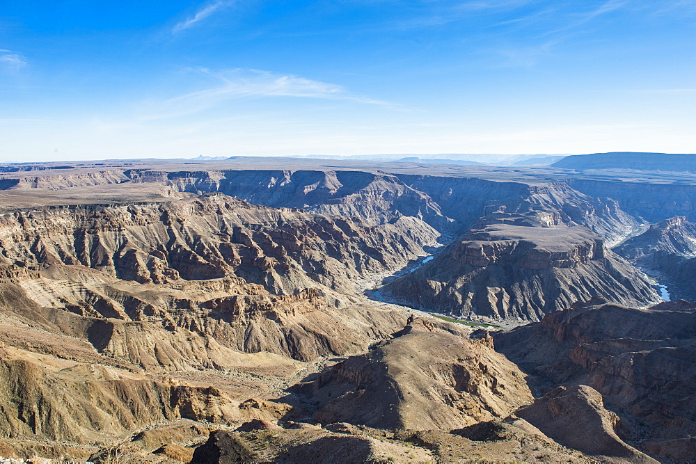 View over the Fish River Canyon, Namibia, Africa