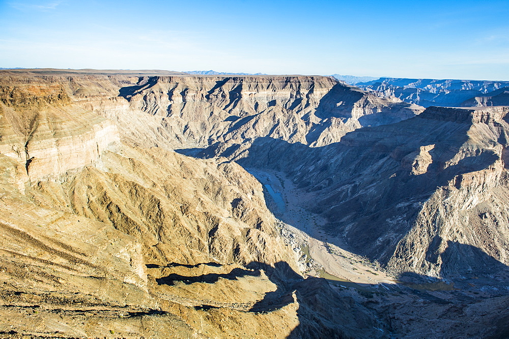 View over the Fish River Canyon, Namibia, Africa