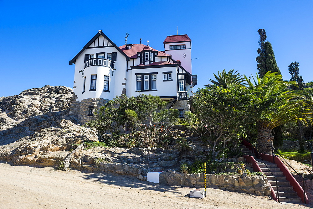 Colonial Goerke Haus, Luderitz, Namibia, Africa