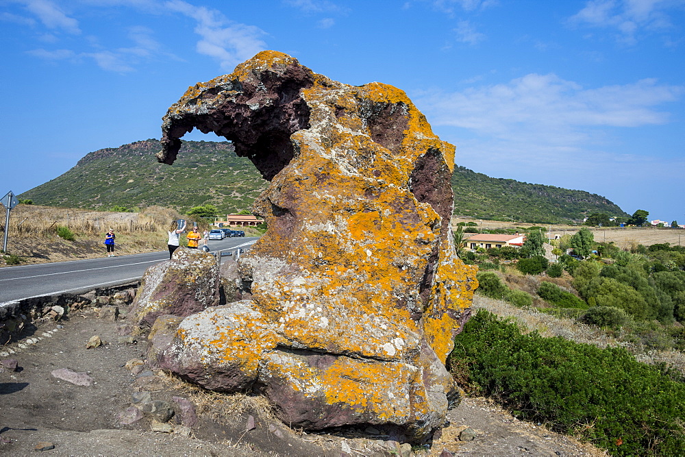 Elephant Rock, near Casstelsardo, Sardinia, Italy, Europe