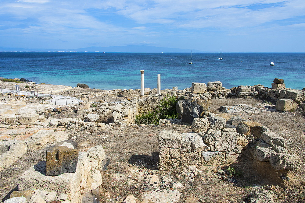 Archaeological site of Tharros, Sardinia, Italy, Mediterranean, Europe