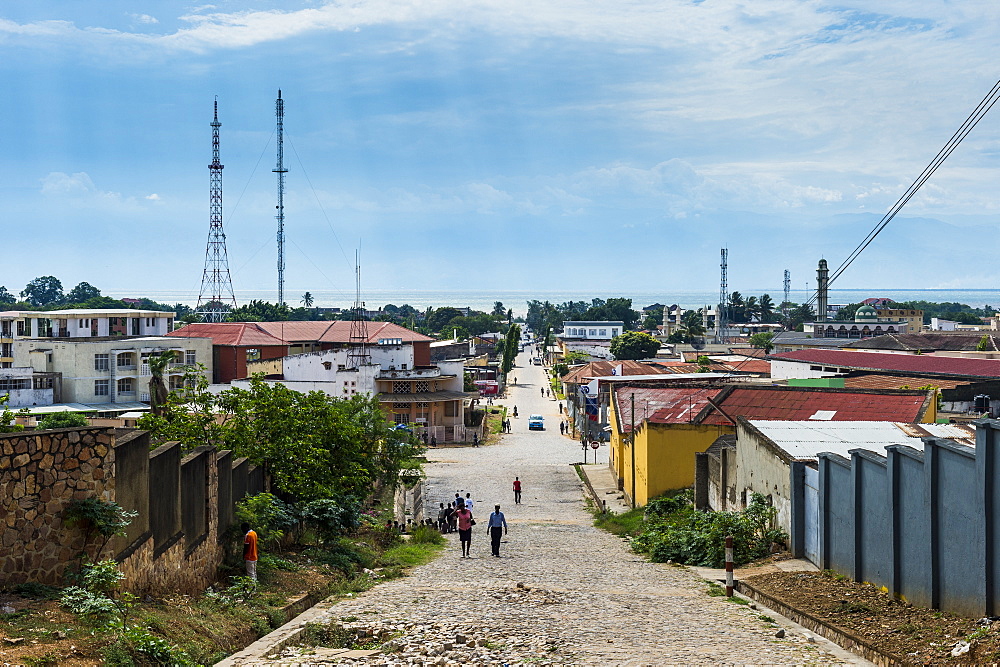 View over Bujumbura, Burundi, Africa