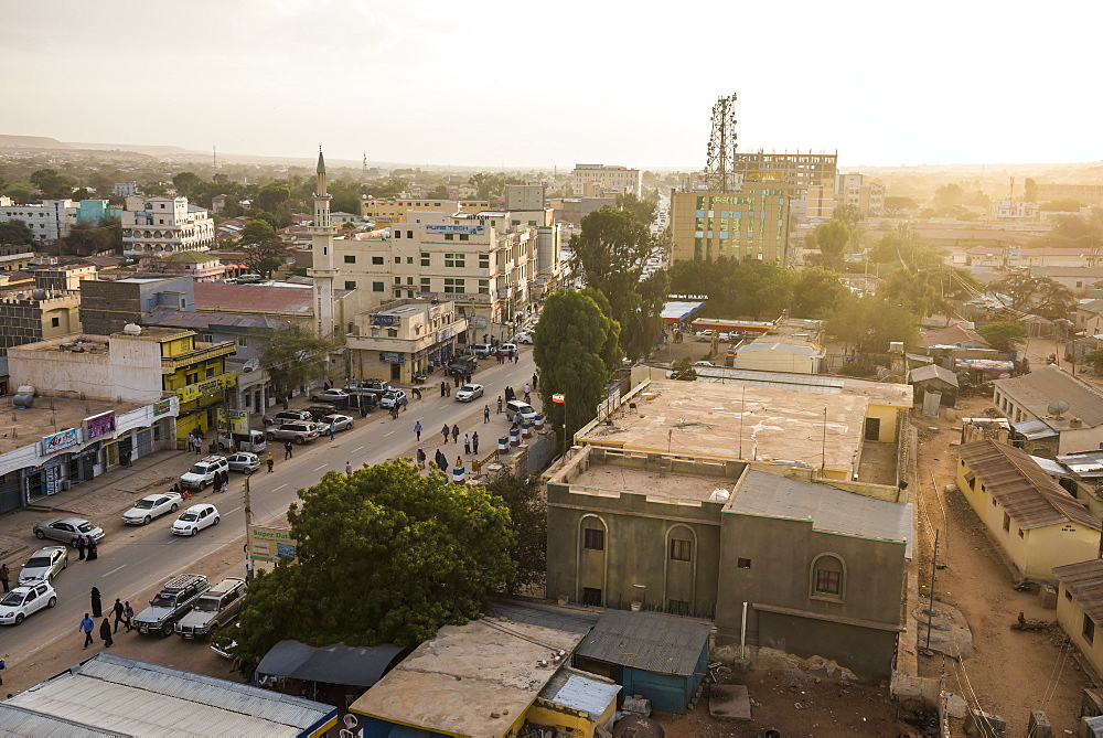 View over Hargeisa, Somaliland, Somalia, Africa