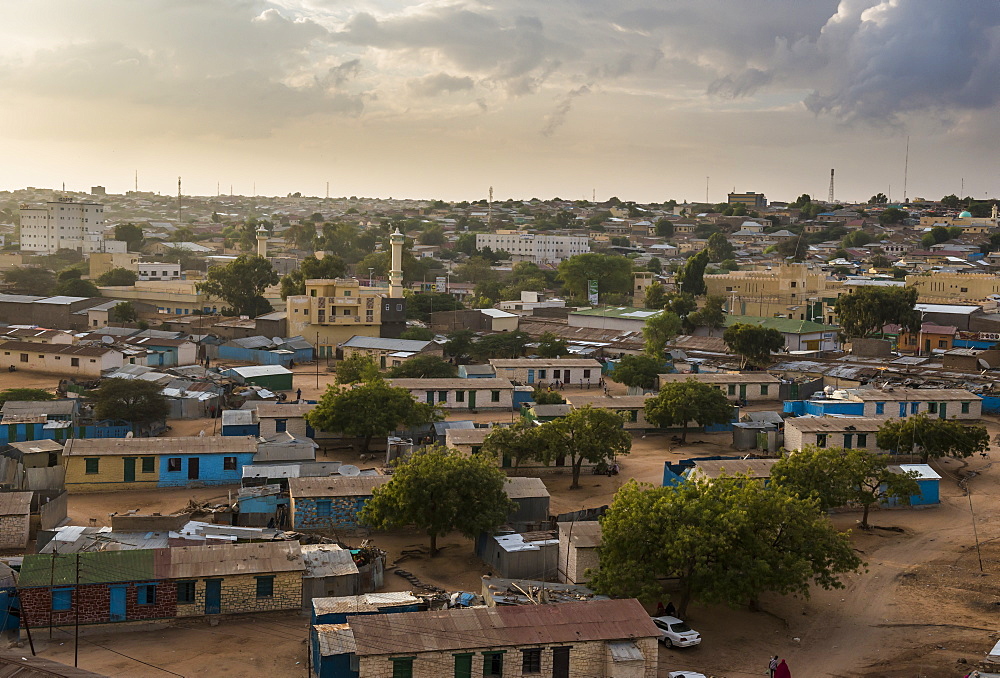 View over Hargeisa, Somaliland, Somalia, Africa