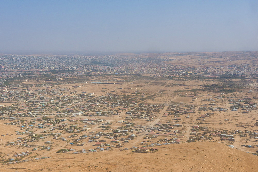 Aerials of Hargheisa, Somaliland, Somalia, Africa