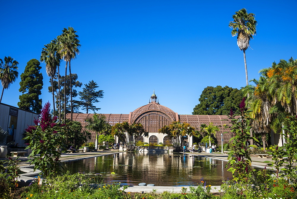 Botanical building, Balboa Park, San Diego, California, United States of America, North America