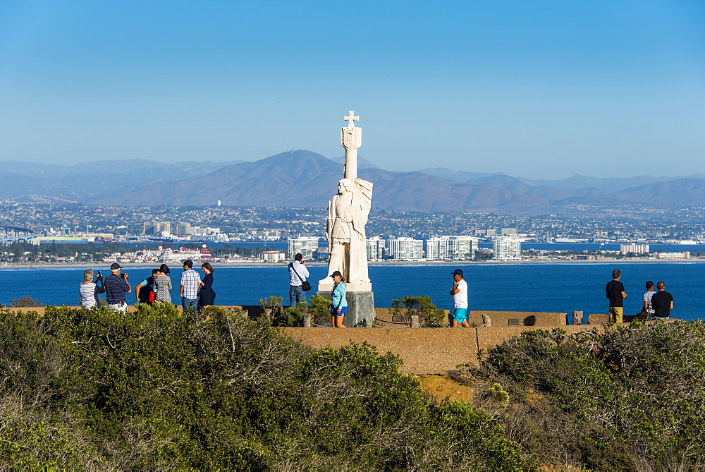 Cabrillo Statue, Cabrillo National Monument, Point Loma, San Diego, California, United States of America, North America