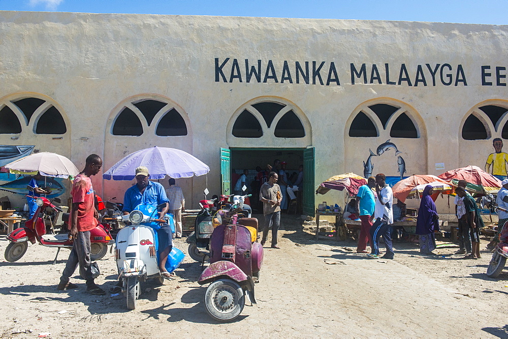 The Fishmarket in Mogadishu, Somalia, Africa