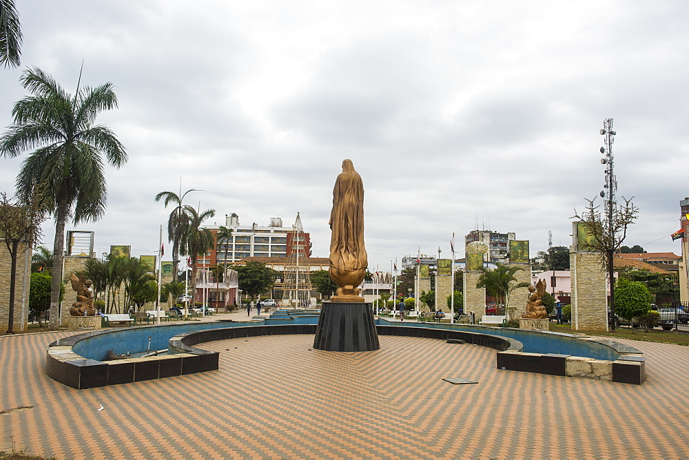 Town centre of Cabinda, Angola, Africa