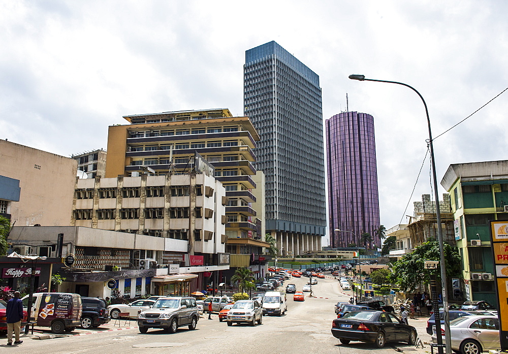 Downtown, Abidjan, Ivory Coast, West Africa, Africa