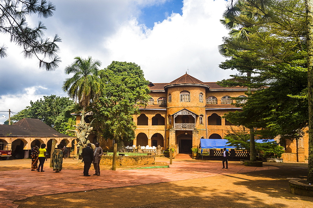 Palace of the Sultan of Bamun at Foumban, Cameroon, Africa