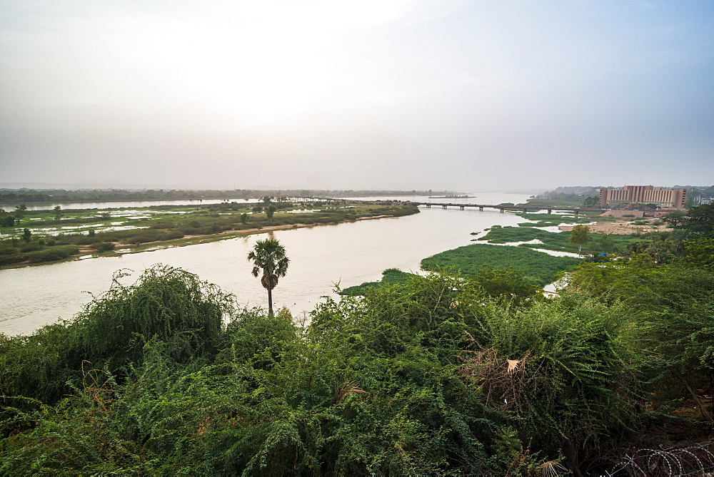 View over the River Niger, Niamey, Niger, Africa