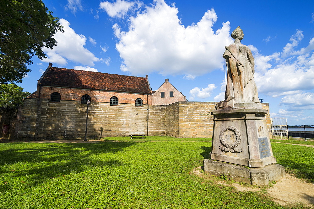 Historical Fort Zeelandia, UNESCO World Heritage Site, Paramaribo, Surinam, South America