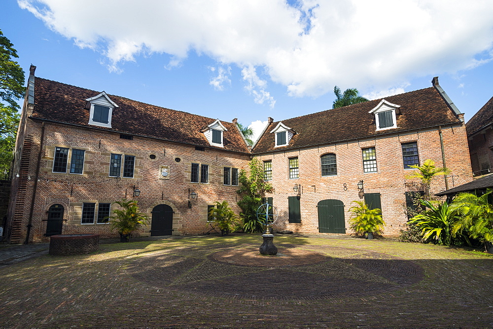 Historical Fort Zeelandia, UNESCO World Heritage Site, Paramaribo, Surinam, South America