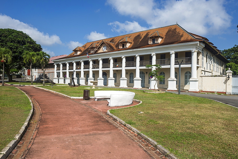 Colonial quarter of Cayenne, French Guiana, Department of France, South America