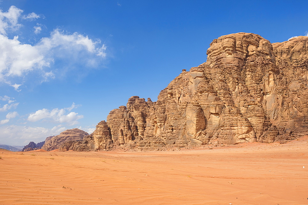 Beautiful scenery in the northern territories of Saudi Arabia, Middle East