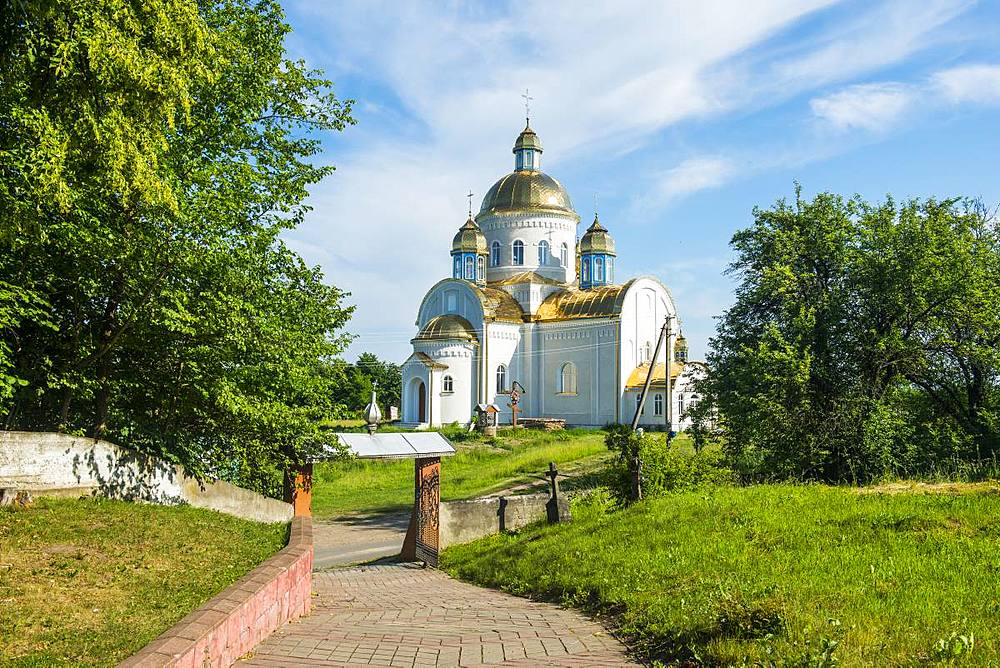 Orthodox Church, Nyzhniy Verbizh, Ukraine, Europe