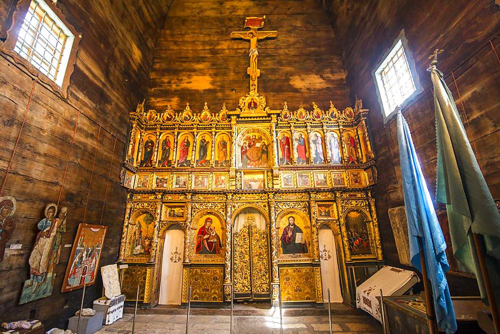 Interior of the Church of the Holy Spirit, UNESCO World Heritage Site, Rohatyn, Ukraine, Europe