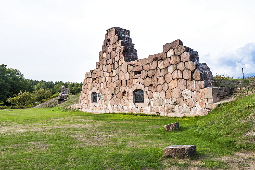 Bomarsund Castle ruins, Aland, Finland, Europe