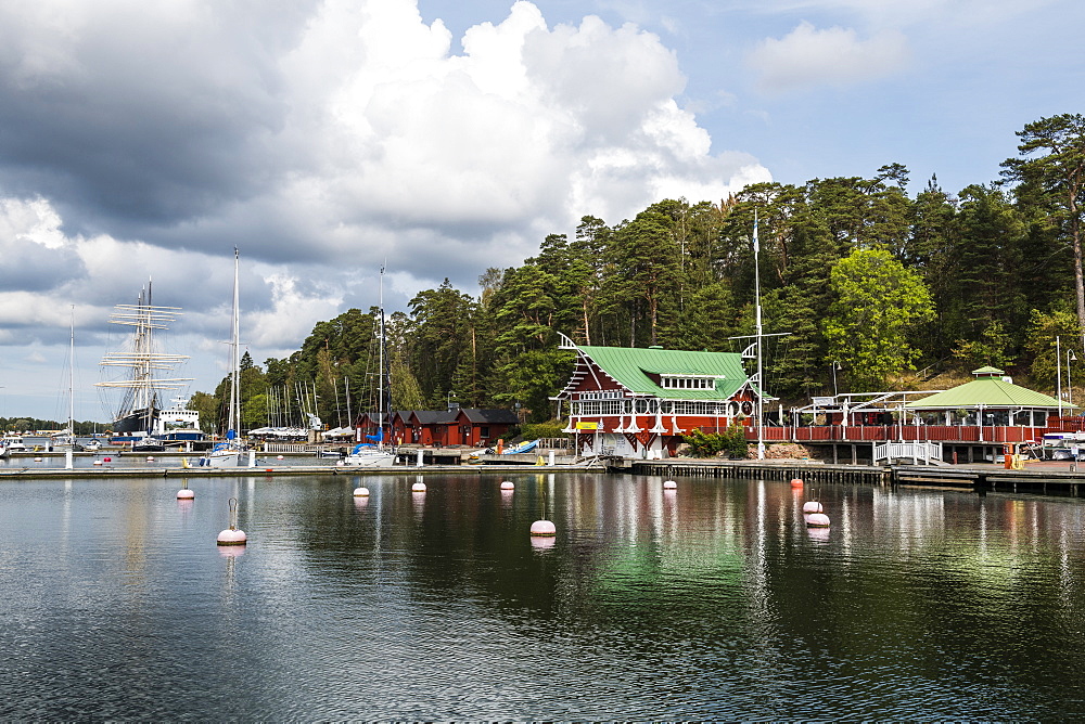 Boat harbour, Mariehamn, Aland, Finland, Europe