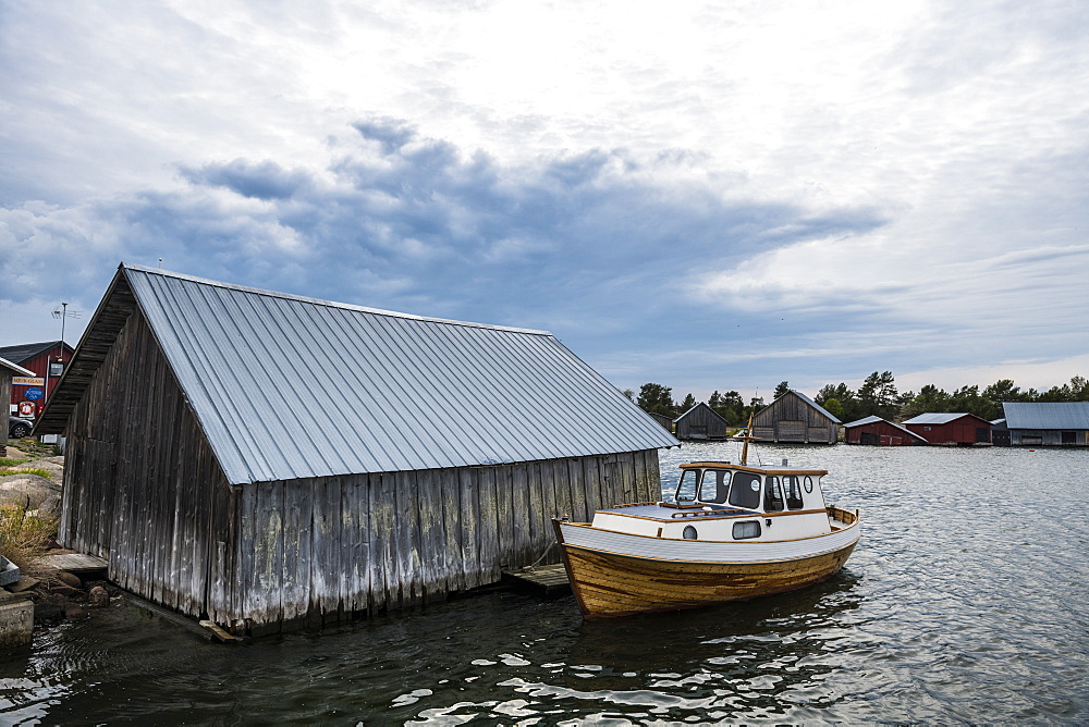 Fishery museum of Eckeroe, Aland, Finland, Europe