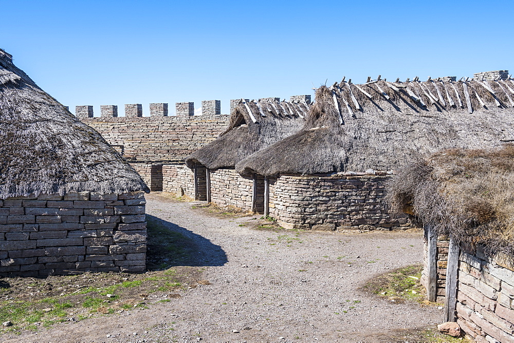 Eketorp Fortress, Oland, Sweden, Scandinavia, Europe