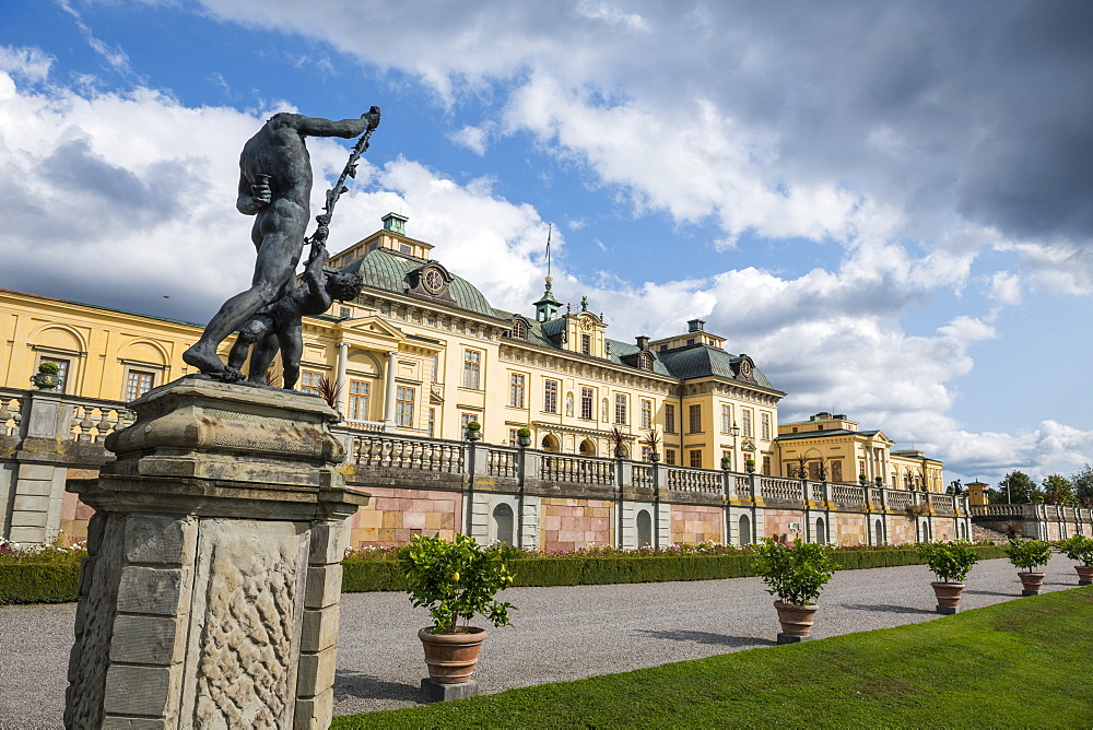 Drottningholm Palace, UNESCO World Heritage Site, Stockholm, Sweden, Scandinavia, Europe