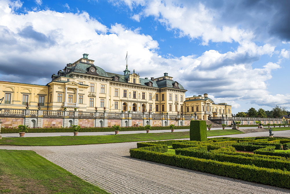 Drottningholm Palace, UNESCO World Heritage Site, Stockholm, Sweden, Scandinavia, Europe