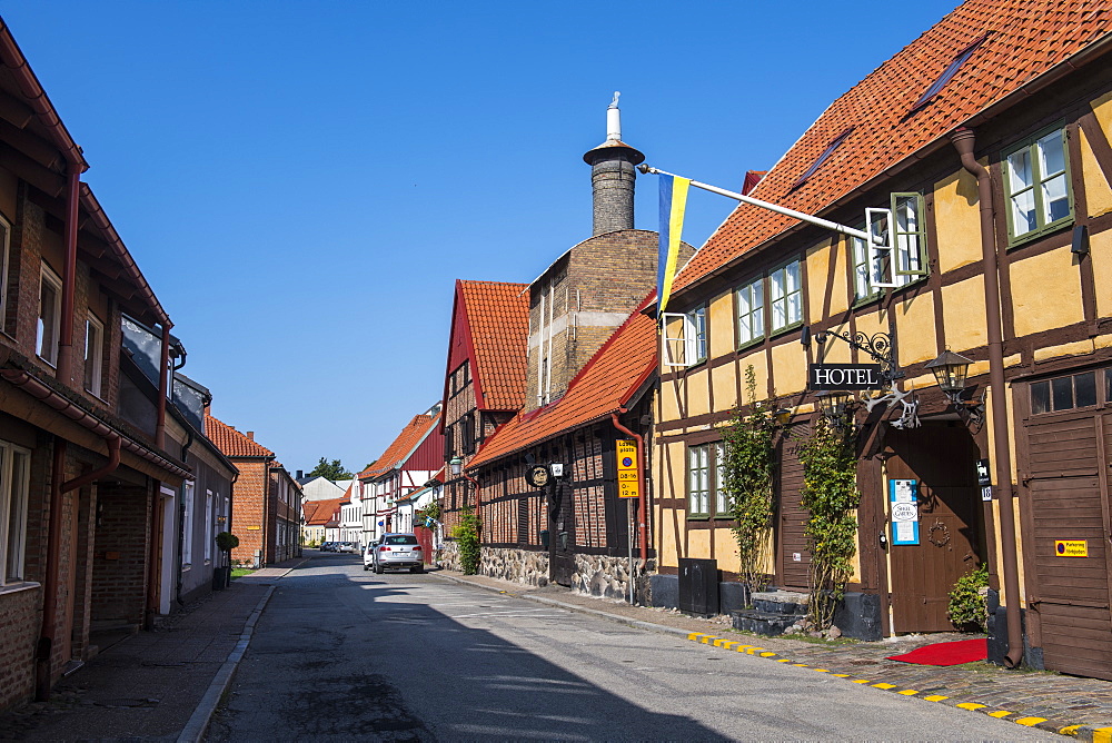 Historic town of Ystad, Sweden, Scandinavia, Europe