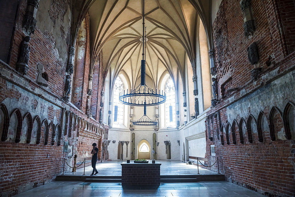 St. Mary's Church, Malbork Castle, UNESCO World Heritage Site, Malbork, Poland, Europe