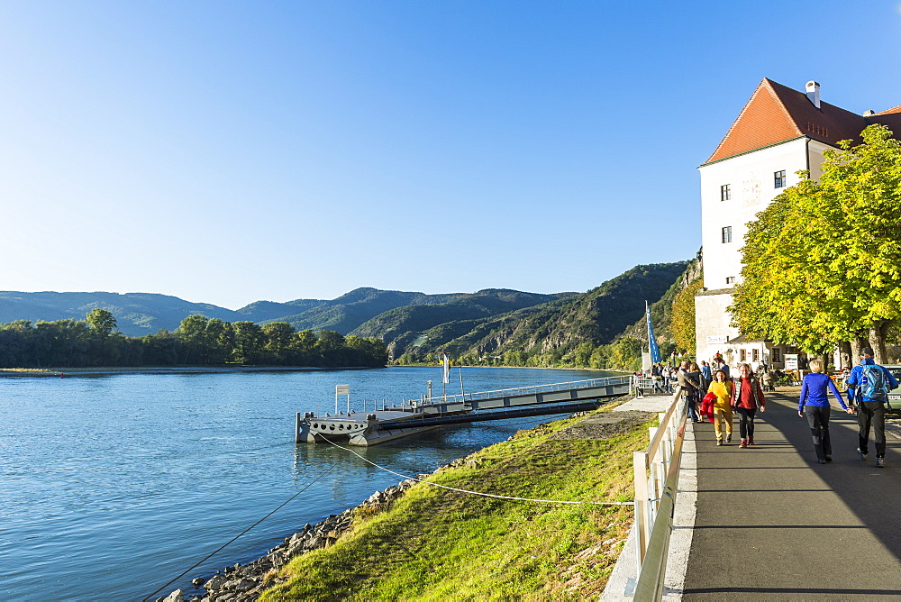 Former monastery in Durnstein, Wachau, UNESCO World Heritage Site, Austria, Europe