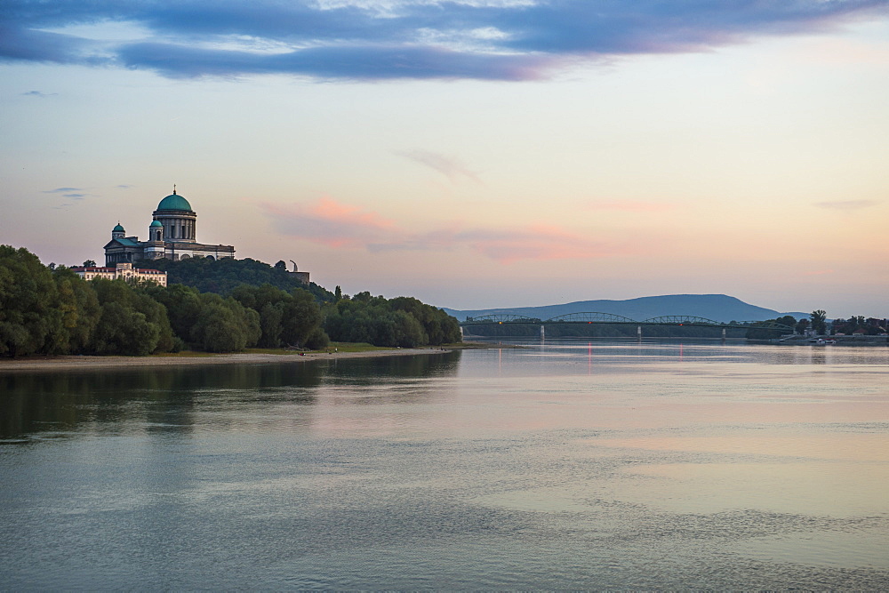 Esztergom Basilica, the largest cathedral in Hungary, Esztergom, Hungary, Europe