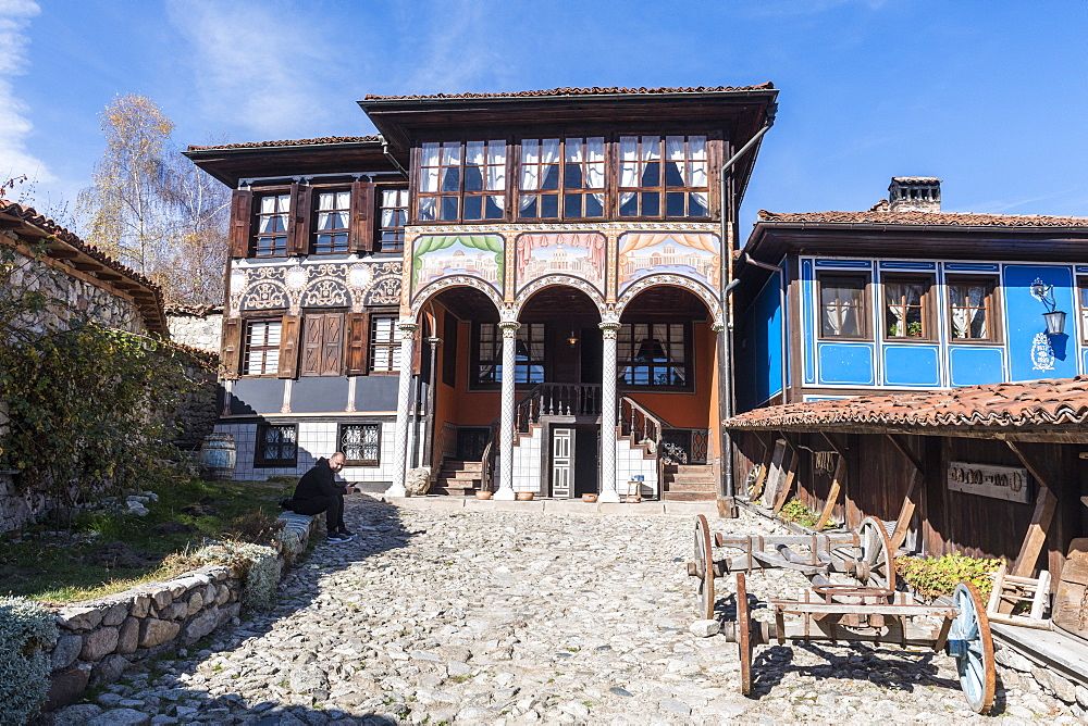 Oslekov house, Koprivshtitsa, Bulgaria, Europe