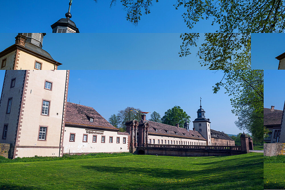 Princely Abbey of Corvey, UNESCO World Heritage Site, North Rhine-Westphalia, Germany, Europe