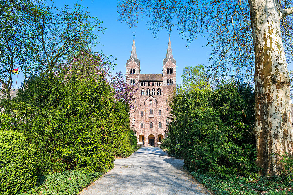 Princely Abbey of Corvey, UNESCO World Heritage Site, North Rhine-Westphalia, Germany, Europe