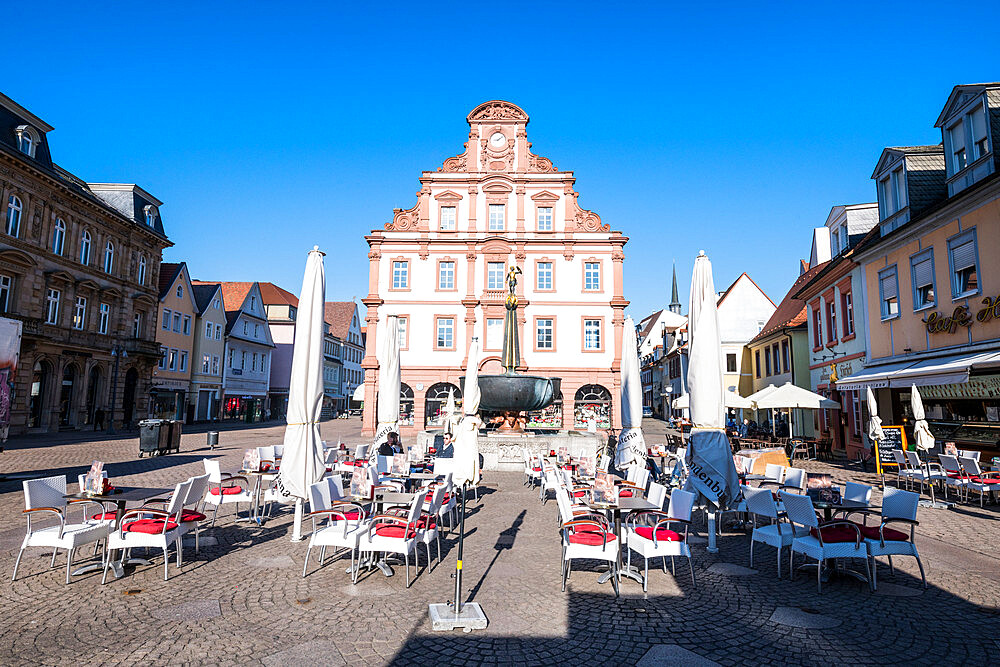 Old town of Speyer, Rhineland-Palatinate, Germany, Europe