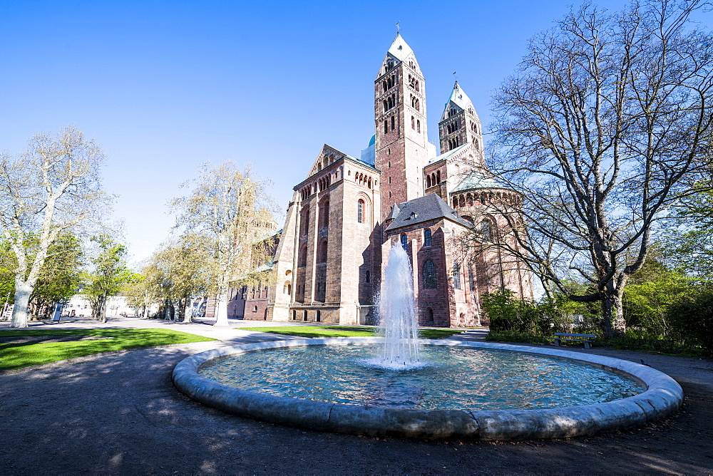 Speyer Cathedral, UNESCO World Heritage Site, Speyer, Rhineland-Palatinate, Germany, Europe