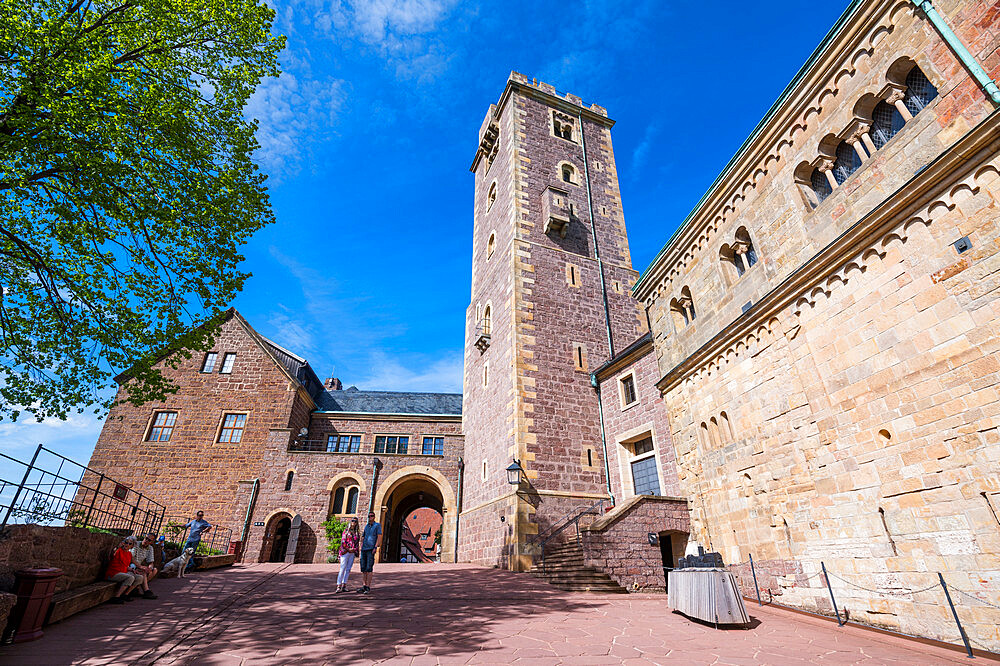 Wartburg Castle, UNESCO World Heritage Site, Thuringia, Germany, Europe