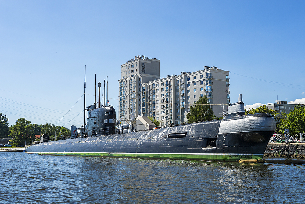 B 413 submarine in the World Ocean Museum, Kaliningrad, Russia, Europe