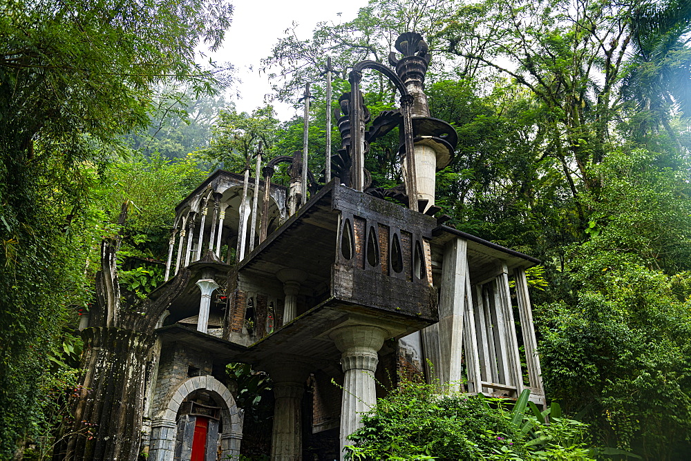 Surrealist sculpture park Las Pozas, Xilitla, Las Pozas, San Luis Potosi, Mexico, North America