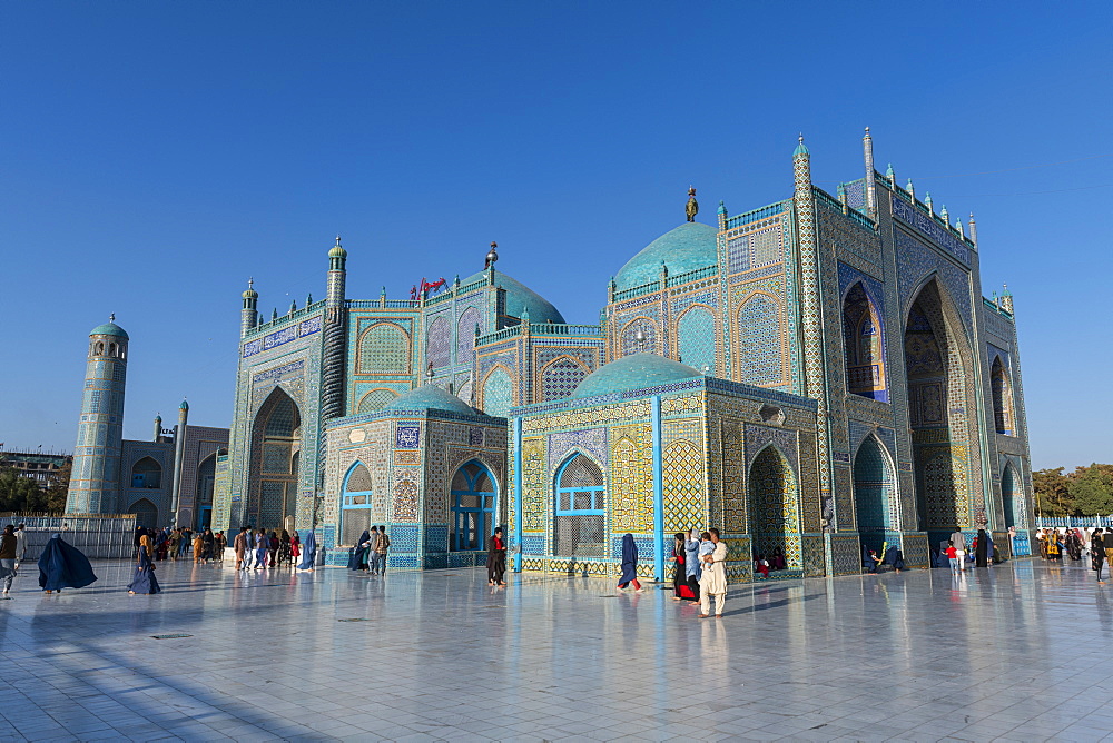 Blue Mosque, Mazar-E-Sharif, Afghanistan, Asia