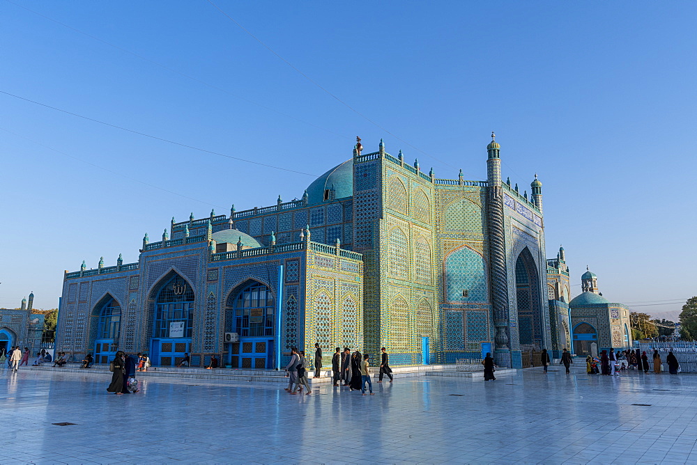 Blue Mosque, Mazar-E-Sharif, Afghanistan, Asia