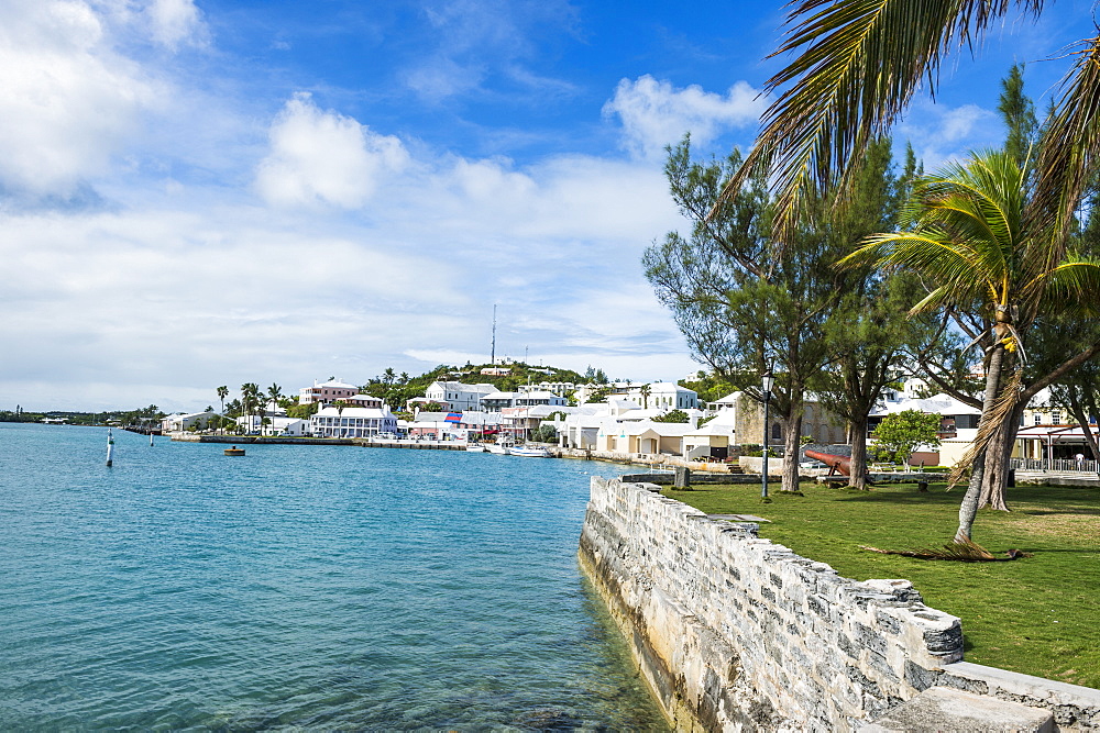 The harbour of the Unesco World Heritage Site, the historic Town of St George, Bermuda, North America