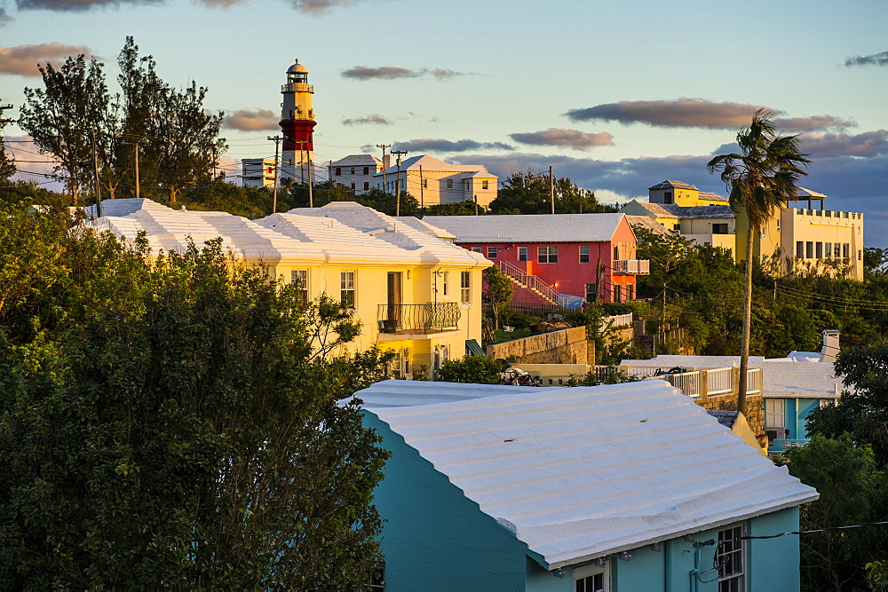 St. David's Lighthouse, St. Davids island, Bermuda, North America