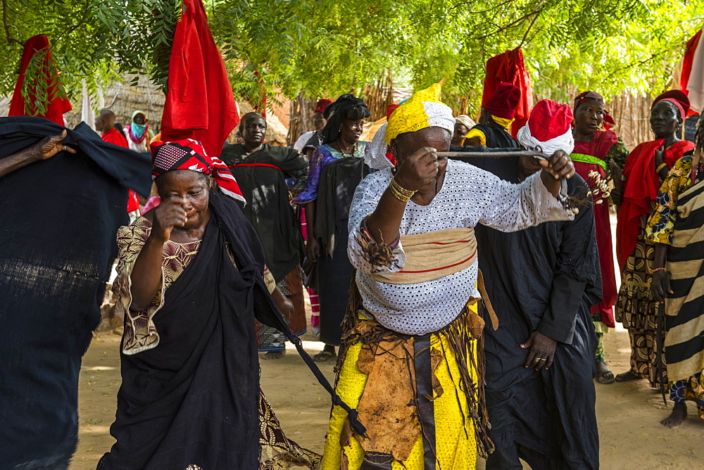 Voodoo ceremony in Dogondoutchi, Niger, West Africa, Africa