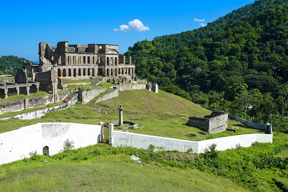 Palace Sans Souci, UNESCO World Heritage Site, Haiti, Caribbean, Central America