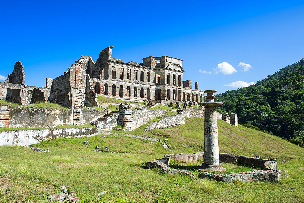 Palace Sans Souci, UNESCO World Heritage Site, Haiti, Caribbean, Central America