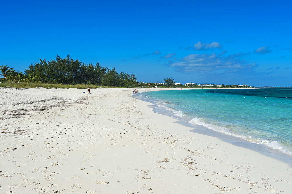 World famous Grace Bay beach, Providenciales, Turks and Caicos, Caribbean, Central America